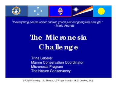 Micronesia / Earth / Geography of Oceania / Micronesia Challenge / United States Virgin Islands / Palau / Guam / Political geography / Island countries / Insular areas of the United States