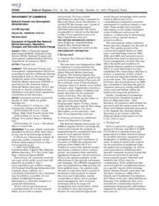 [removed]Federal Register / Vol. 76, No[removed]Friday, October 21, [removed]Proposed Rules DEPARTMENT OF COMMERCE National Oceanic and Atmospheric