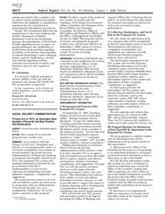 [removed]Federal Register / Vol. 65, No[removed]Monday, August 7, [removed]Notices remain associated with a member, and by which current members may obtain