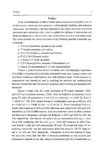 Preface  1 Preface X-ray crystallographic studies of nucleic acid monomers have provided a wealth