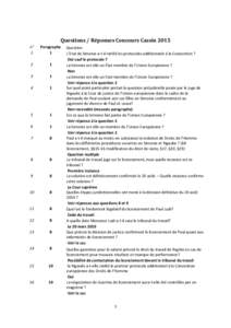 Questions / Réponses Concours Cassin 2015 n° 1 Paragraphe 1