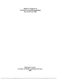 Federal assistance in the United States / Healthcare reform in the United States / Medicare / Presidency of Lyndon B. Johnson / Pharmaceuticals policy / National coverage determination / Health Insurance Portability and Accountability Act / Memorandum / Government / Health / Law