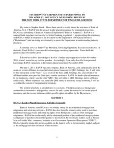 Investment / Financial services / Financial institutions / Institutional investors / United States housing bubble / Insurance / Bank of America Home Loans / Home insurance / Loan origination / Types of insurance / Financial economics / Mortgage industry of the United States