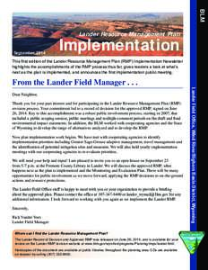 Lander /  Wyoming / Adaptive management