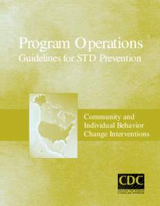 Program Operations Guidelines for STD Prevention