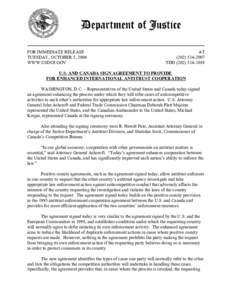 FOR IMMEDIATE RELEASE TUESDAY, OCTOBER 5, 2004 WWW.USDOJ.GOV AT[removed]