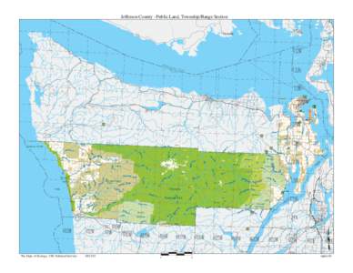 Jefferson County - Public Land, Township/Range Section  Victoria SA N J UAN