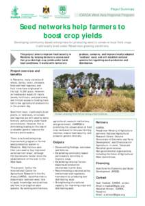 Crops / Landrace / Selection / International Center for Agricultural Research in the Dry Areas / Wheat / CGIAR / Food security / Legume / Agriculture / Food and drink / Land management