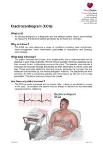 Health / Medical emergencies / Electrodiagnosis / Electrophysiology / Electrocardiography / Heart diseases / Cardiac dysrhythmia / Myocarditis / Electrocardiogram technician / Medicine / Circulatory system / Cardiac electrophysiology