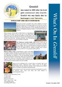 Grenfell Newsletter October November 2010