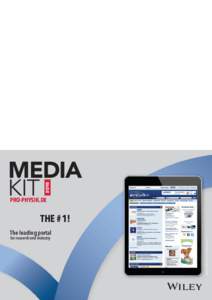 2016  MEDIA KIT PRO-PHYSIK.DE