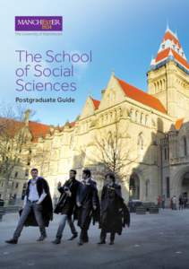 The School of Social Sciences Postgraduate Guide  The School of Social Sciences