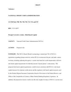 National Credit Union Administration / Federal Deposit Insurance Corporation / National Credit Union Share Insurance Fund / Corporate credit union / Federal Credit Union Act / Finance / Economy of the United States / NCUA v. First National Bank & Trust / NCUA Corporate Stabilization Program / Bank regulation in the United States / Independent agencies of the United States government / Government