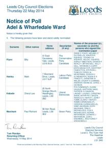 Leeds City Region / Alwoodley / Leeds / East Ardsley / Tingley / West Ardsley / West Yorkshire / Geography of England / Local government in England