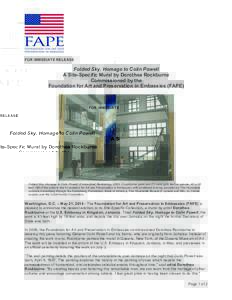 Microsoft Word - FAPE-Dorothea Rockburne-US Embassy Kingston-Press Release-final.docx