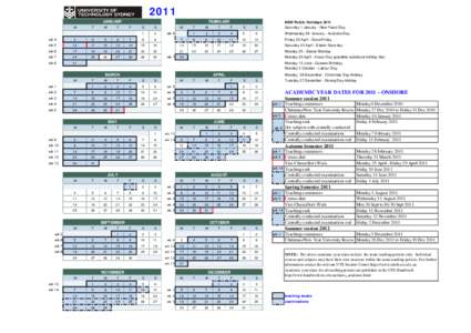 2011 Main teaching periods chart.xlsx