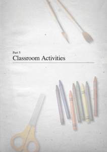 Part 5 Classroom Activities  1. Crossword Puzzle Individual Activity