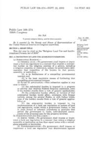 PUBLIC LAW[removed]—SEPT. 22, [removed]STAT. 803 Public Law[removed]106th Congress