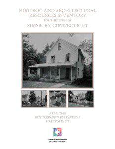 HISTORIC AND ARCHITECTURAL RESOURCES INVENTORY FOR THE TOWN OF