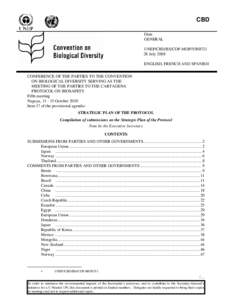 CBD Distr. GENERAL UNEP/CBD/BS/COP-MOP/5/INF[removed]July 2008 ENGLISH, FRENCH AND SPANISH