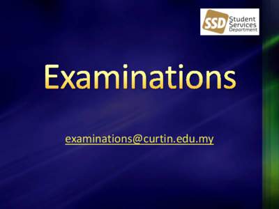 [removed]  Date ??? (check from academic calendar) •Exact date to be advised (TBA) on final timetable Result released??? (check from academic calendar) •Check your result from OASIS