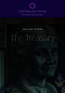 CEW CASE STUDIES  The Treasury The Leadership Shadow