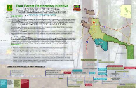 Four Forest Restoration Initiative A Collaborative Effort to Restore Forest Ecosystems on Four National Forests www.4fri.org, www.fs.usda.gov/4fri  THE INITIATIVE