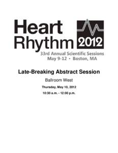 Cardiac dysrhythmia / Medical emergencies / Cardiac electrophysiology / Aging-associated diseases / Cardiology / Cardiac arrest / Arrhythmogenic right ventricular dysplasia / Amiodarone / Ventricular fibrillation / Medicine / Health / Circulatory system