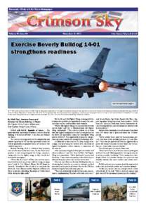 Peninsula - Wide U.S Air Force Newspaper  Volume 05, Issue 04 November 22, 2013