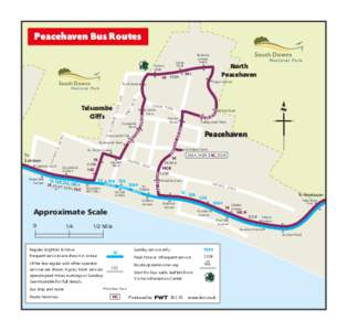 Peacehaven Bus Routes Downs Walk Collingwood Close