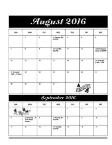 Page 2  Schuyler Town Newsletter August 2016 SUN