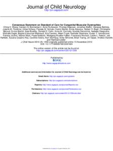 Rare diseases / Respiratory therapy / Motor neurone disease / Congenital disorders / Duchenne muscular dystrophy / Spinal muscular atrophies / Congenital muscular dystrophy / Pulmonary function testing / Walker–Warburg syndrome / Health / Medicine / Muscular dystrophy