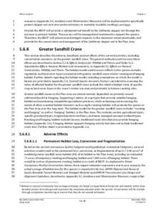 Public Draft, Bay Delta Conservation Plan: Chapter 5, Effects Analysis