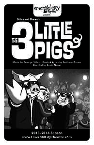 illustration - three pigs - w10