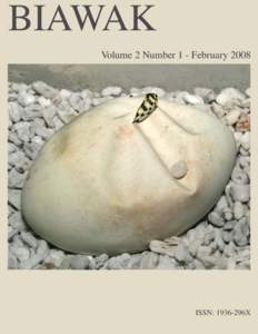 BIAWAK Volume 2 Number 1 - February 2008 ISSN: 1936-296X  BIAWAK