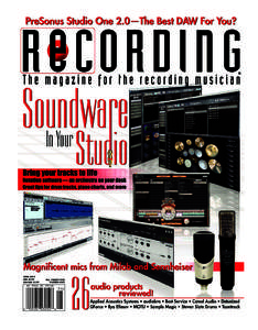 #RECCOVER_#RECCOVER:44 AM Page 1  ® JUNE 2012