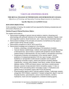 Surgical specialties / Perioperative / General anaesthesia / Vascular surgery / Epidural / Post-anesthesia care unit / Invasiveness of surgical procedures / Cardiac surgery / Anesthetic / Medicine / Anesthesia / Surgery