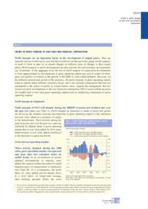 Focus 6 Trends in profit margins of euro area non-financial corporations