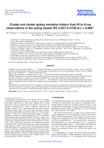Astronomy & Astrophysics A&A 503, 399–[removed]DOI: [removed][removed]