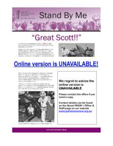 We regret to advise the online version is UNAVAILABLE. UNAVAILABLE Please contact the office if you need a copy.