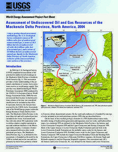 World Energy Assessment Project Fact Sheet  Assessment of Undiscovered Oil and Gas Resources of the