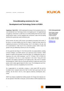 KUKA / Augsburg / Automation / Industrial robot / Robotics / Robot / KUKA Systems / Technology / Business / Industrial robotics