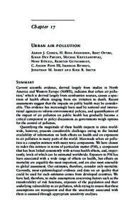 Environment / Particulates / Air quality / Diesel exhaust / C. Arden Pope / Smog / Ozone / Environmental burden of disease / Environmental issues in India / Pollution / Air pollution / Atmosphere