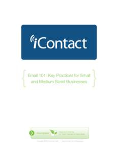 {  Email 101: Key Practices for Small and Medium Sized Businesses  Greenpaper