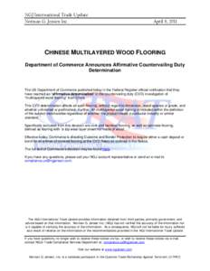 Microsoft Word - ITU - Chinese Wood Flooring.DOC