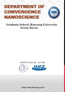 Microsoft PowerPoint - Department of Convergence Nanoscience_Hanyang U_Brochure March2012