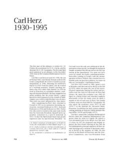 comm-herz.qxp[removed]:18 AM Page 768  Carl Herz