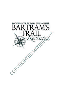 Footprints Across the South  BARTRAM’S Trail  C