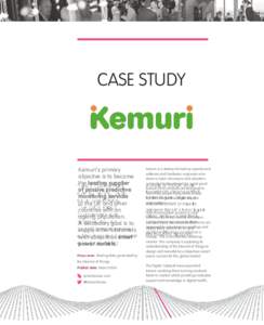 Emerging technologies / Ambient intelligence / Internet of things / Kemuri