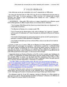« État sommaire des versements faits aux Archives nationales par les ministères… » (version de[removed]F7. POLICE GÉNÉRALE.